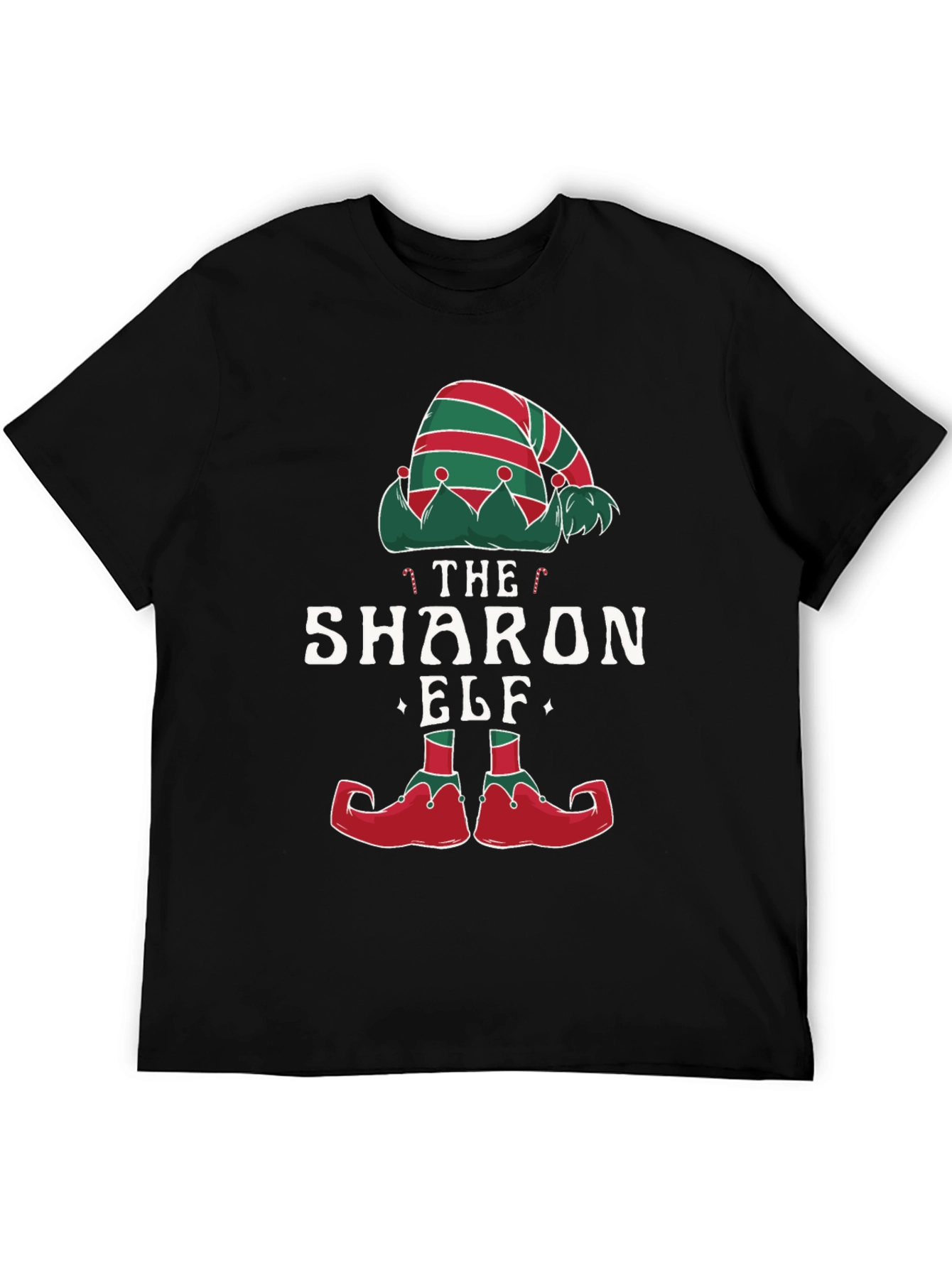 The Sharon Elf Matching Christmas T-Shirt