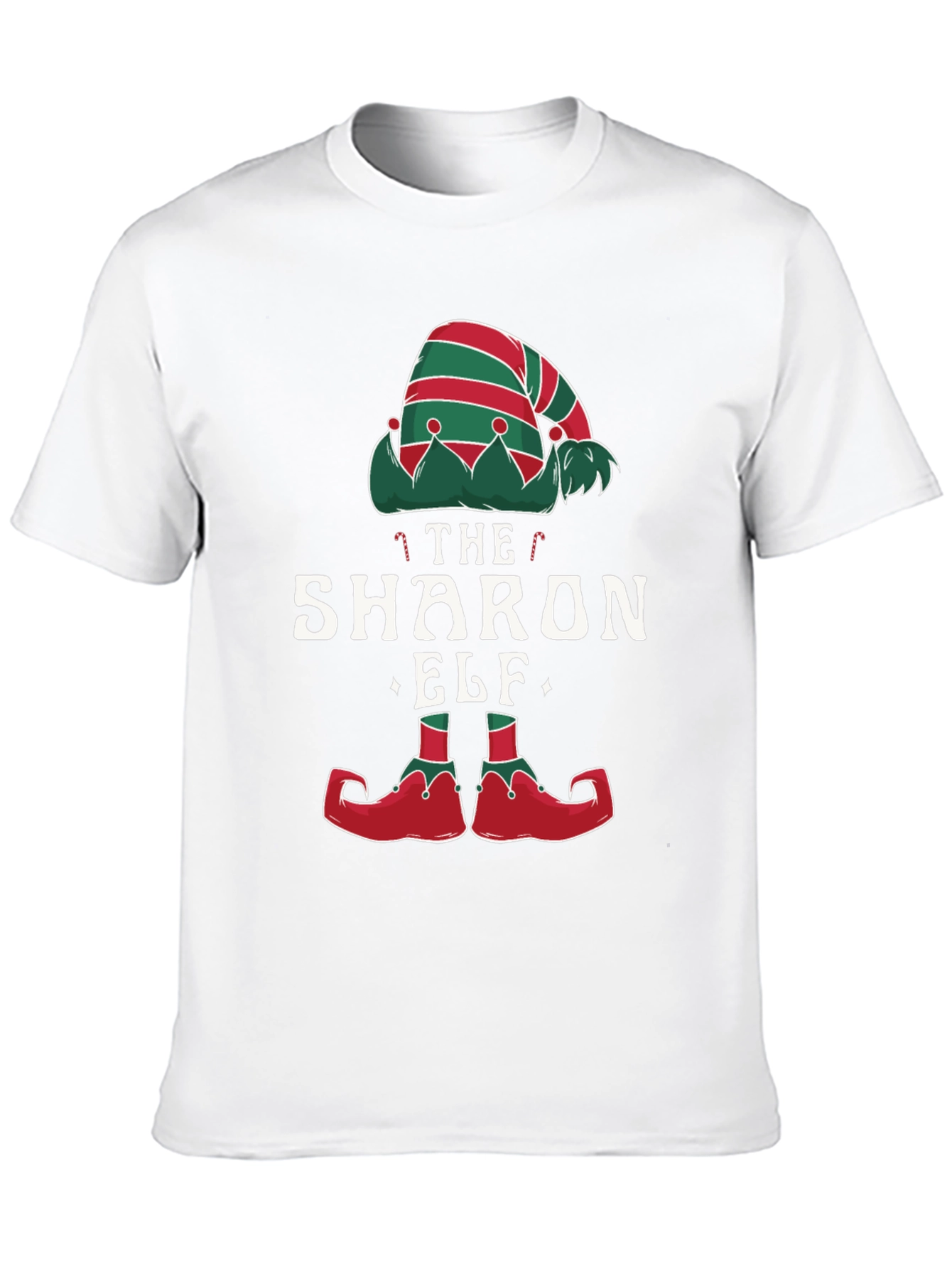 The Sharon Elf Matching Christmas T-Shirt