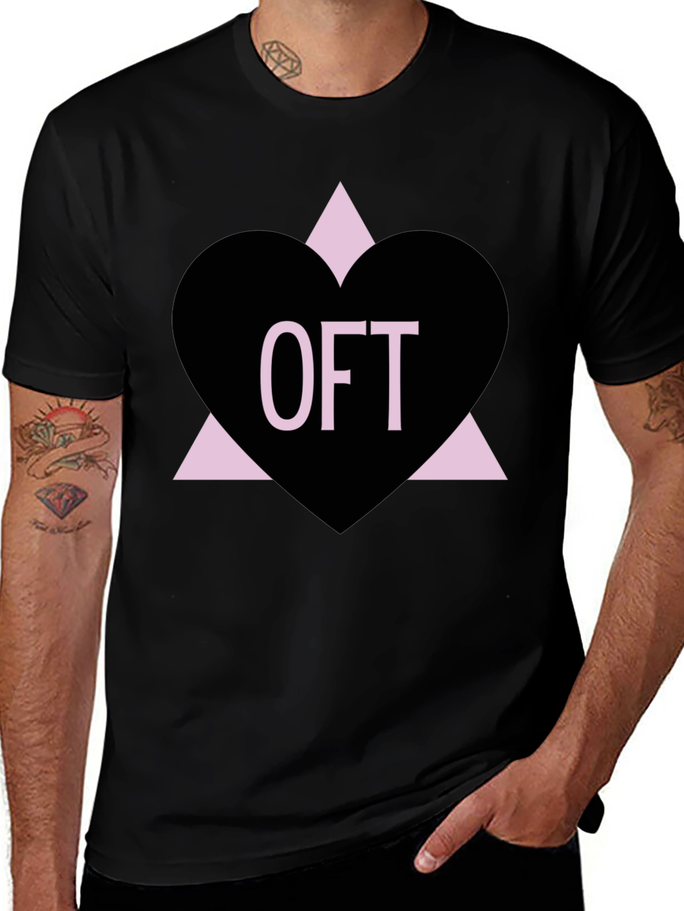 OFT Heart Triangle T-Shirt