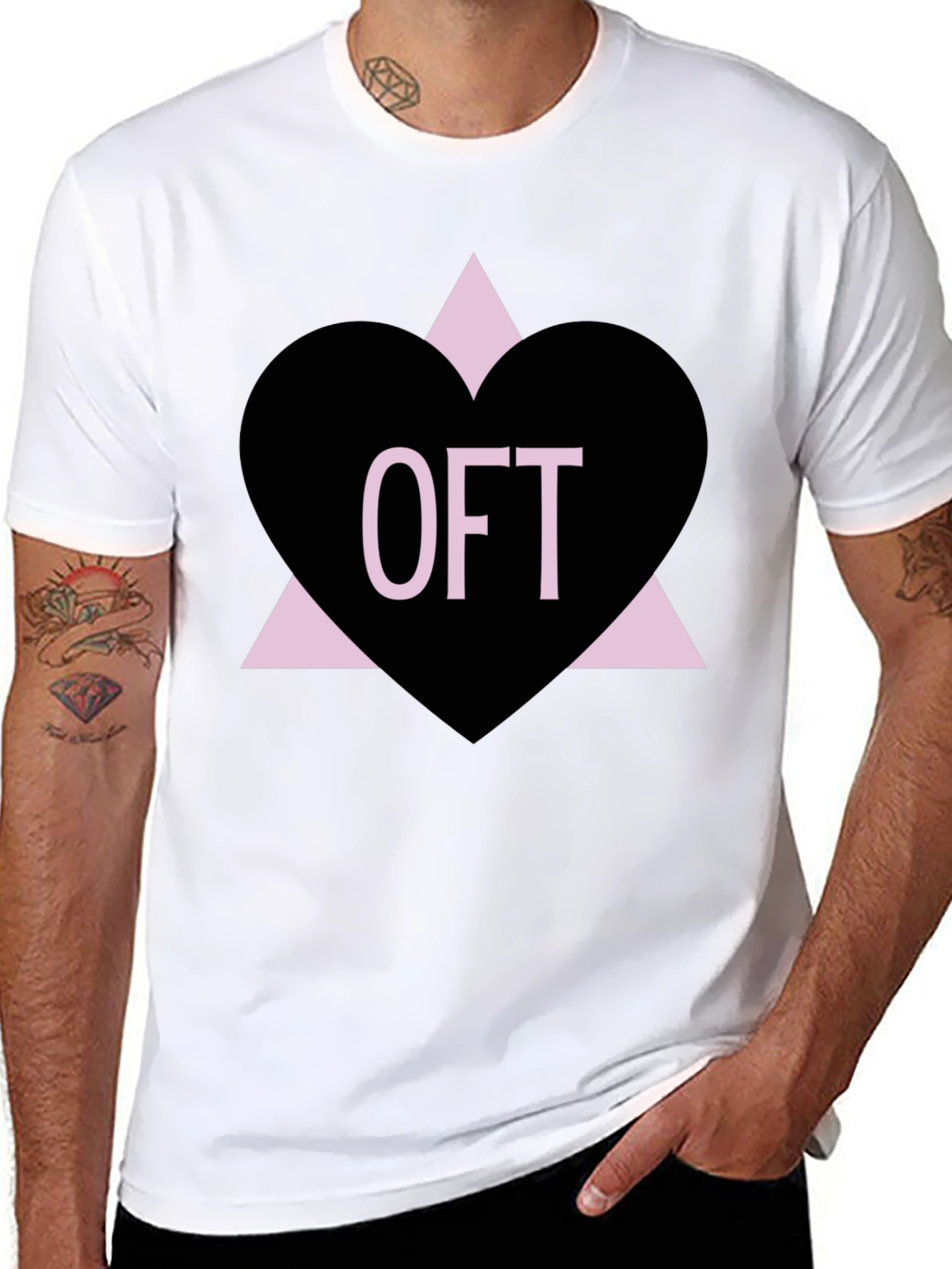OFT Heart Triangle T-Shirt
