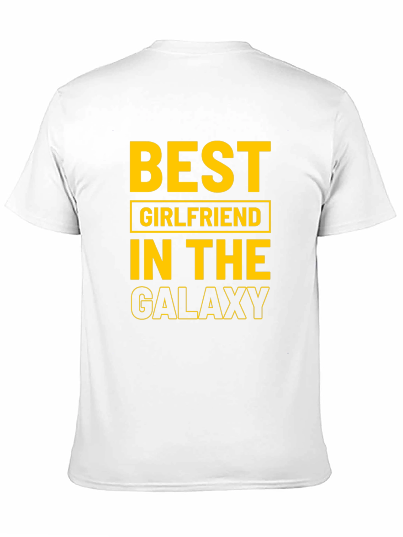 Best Girlfriend in the Galaxy Black T-Shirt
