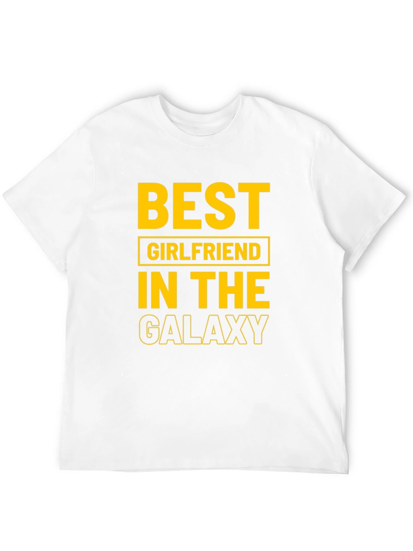 Best Girlfriend in the Galaxy Black T-Shirt