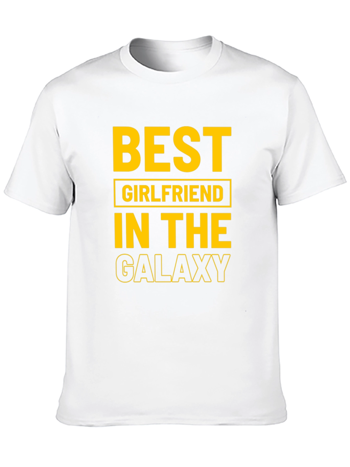 Best Girlfriend in the Galaxy Black T-Shirt