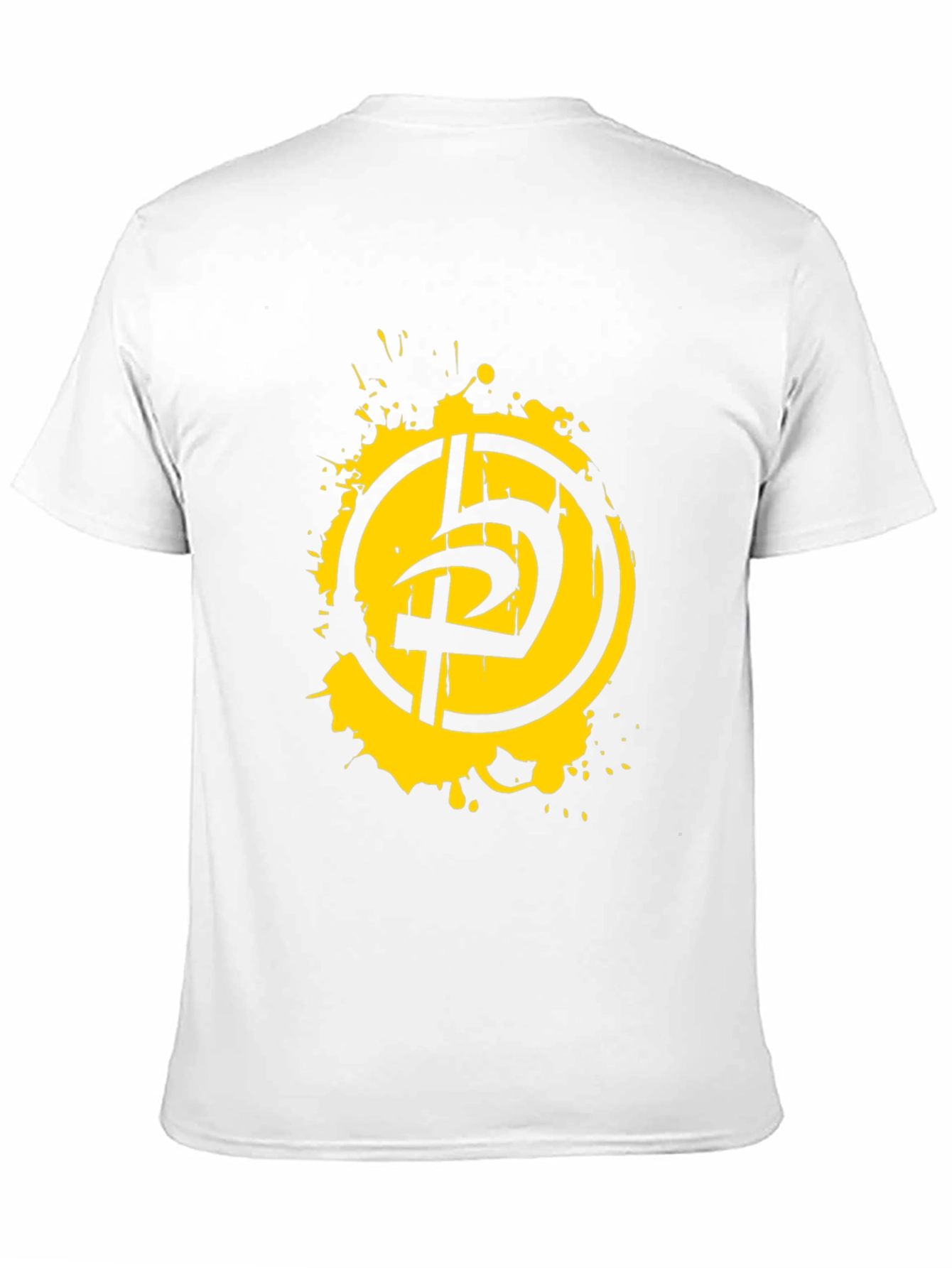 Distressed Logo Black T-Shirt