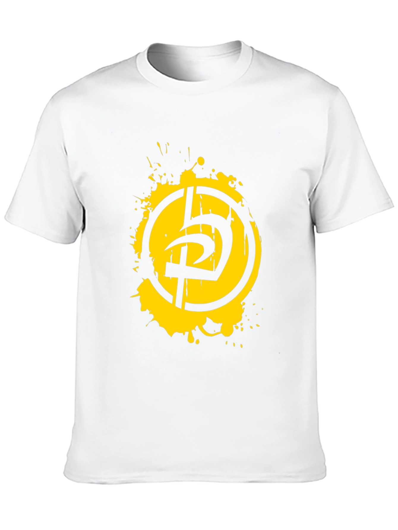 Distressed Logo Black T-Shirt