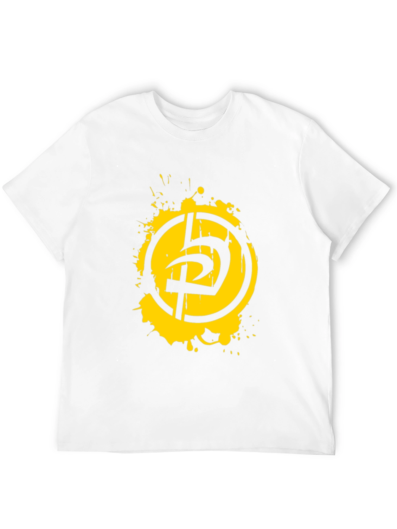 Distressed Logo Black T-Shirt