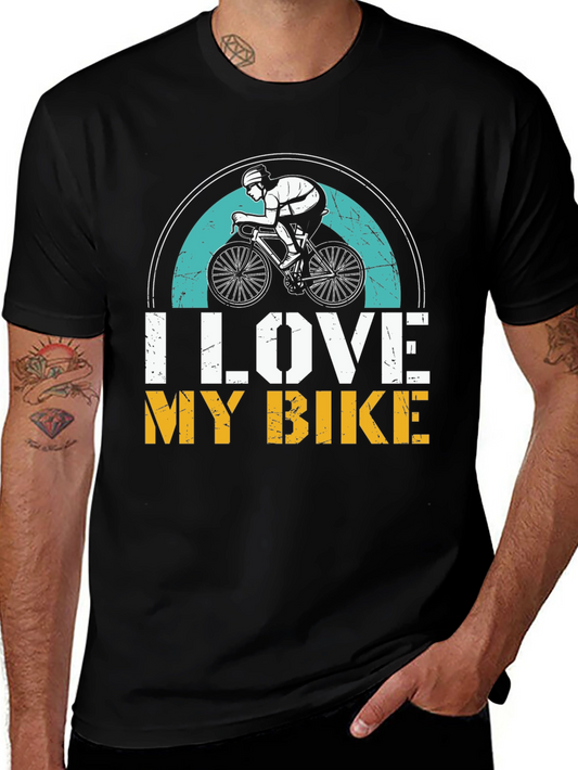 I Love My Bike Graphic Tee