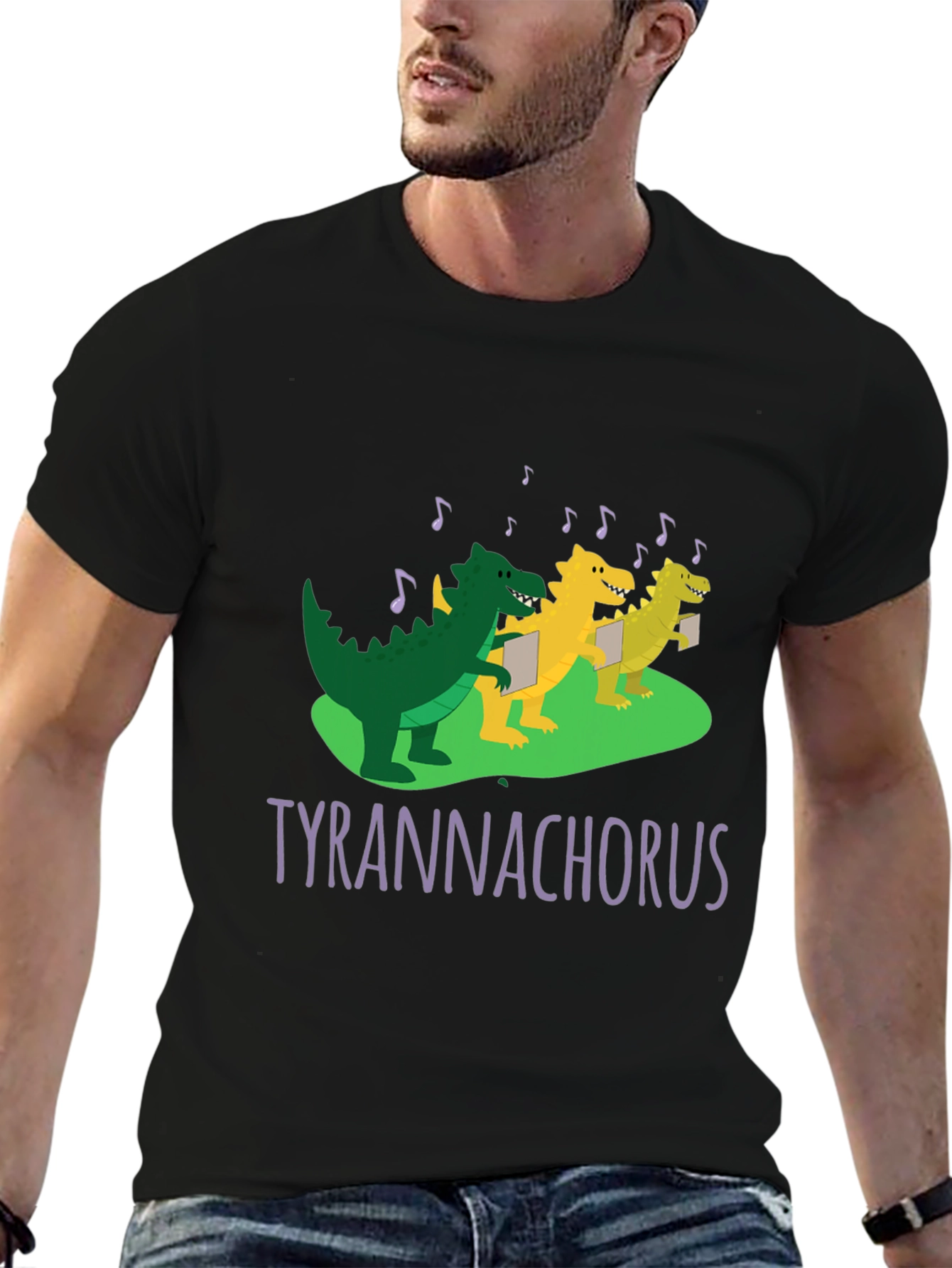 Tyrannachorus T-Shirt: Dinosaur Choir Tee