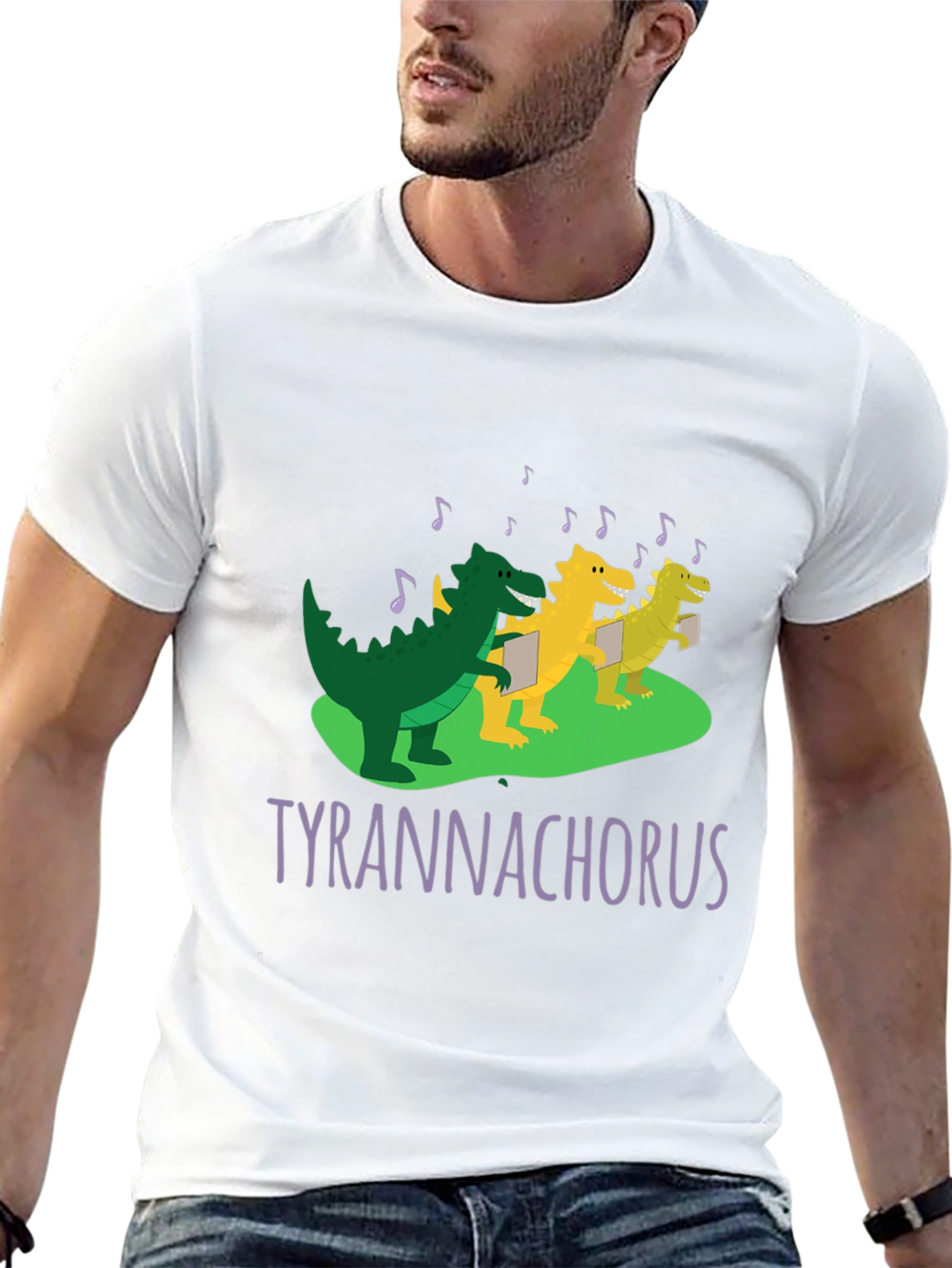 Tyrannachorus T-Shirt: Dinosaur Choir Tee