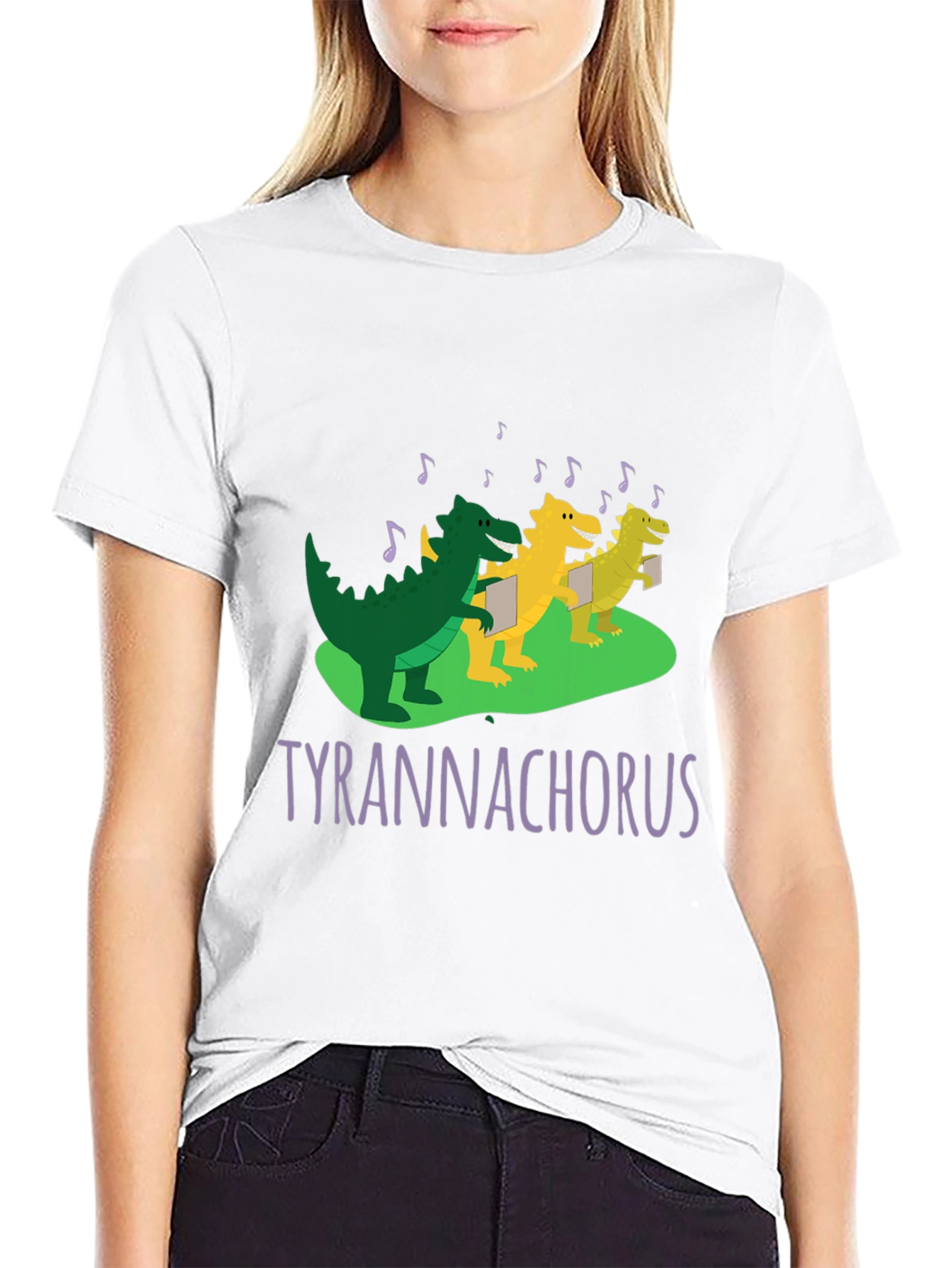 Tyrannachorus T-Shirt: Dinosaur Choir Tee