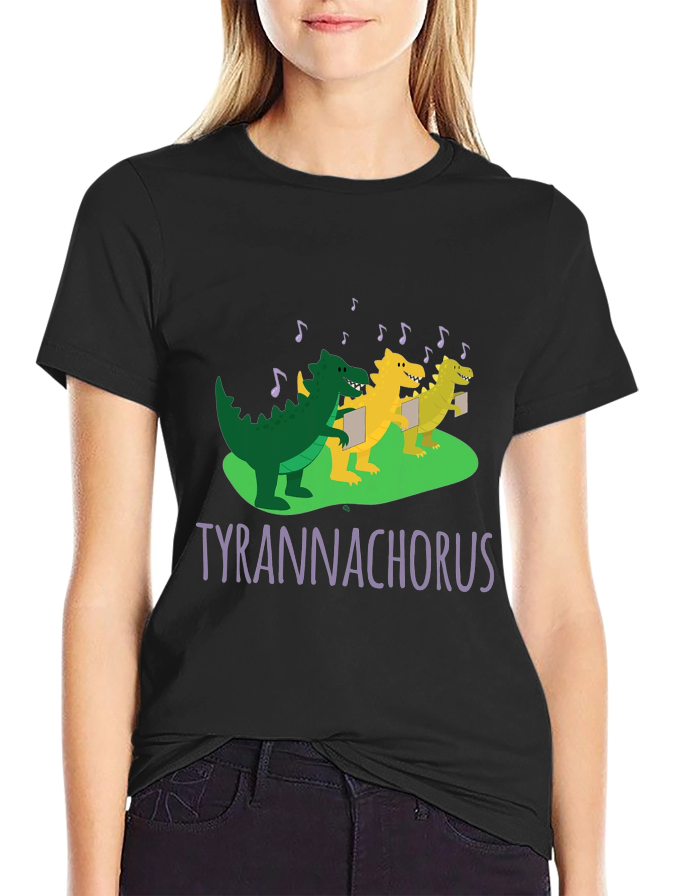 Tyrannachorus T-Shirt: Dinosaur Choir Tee