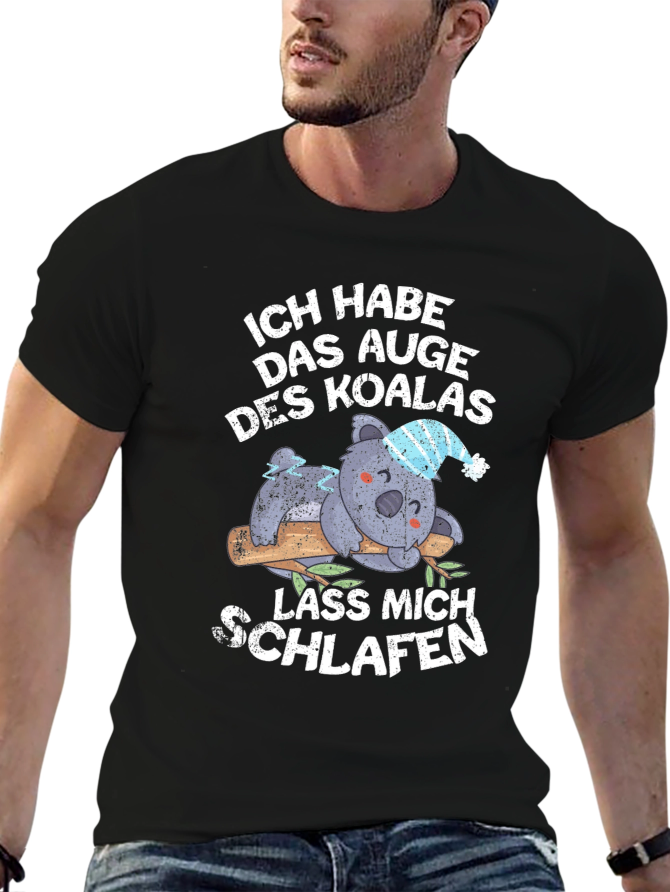 Funny Koala Sleep T-Shirt - Lass Mich Schlafen