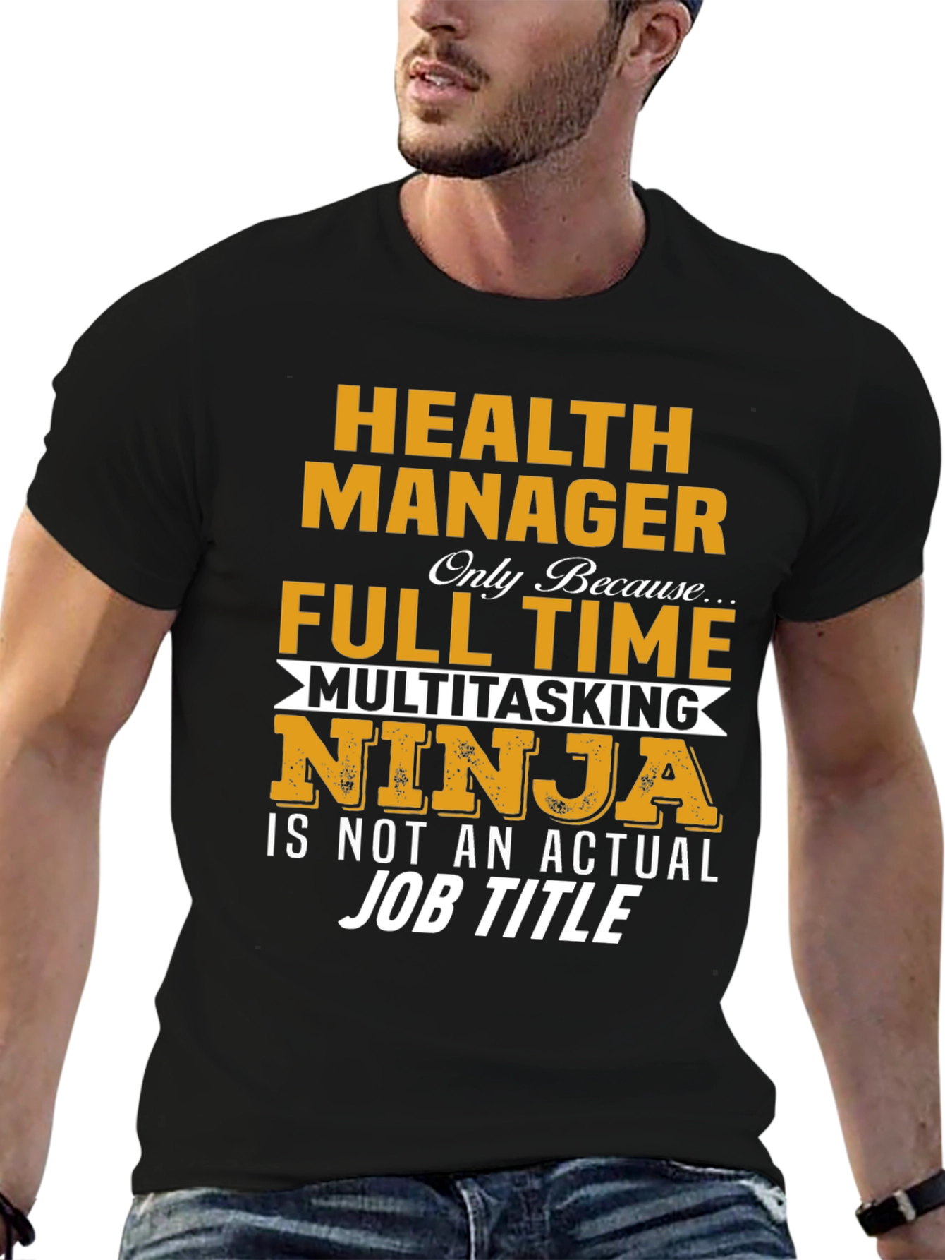 Health Manager Multitasking Ninja T-Shirt