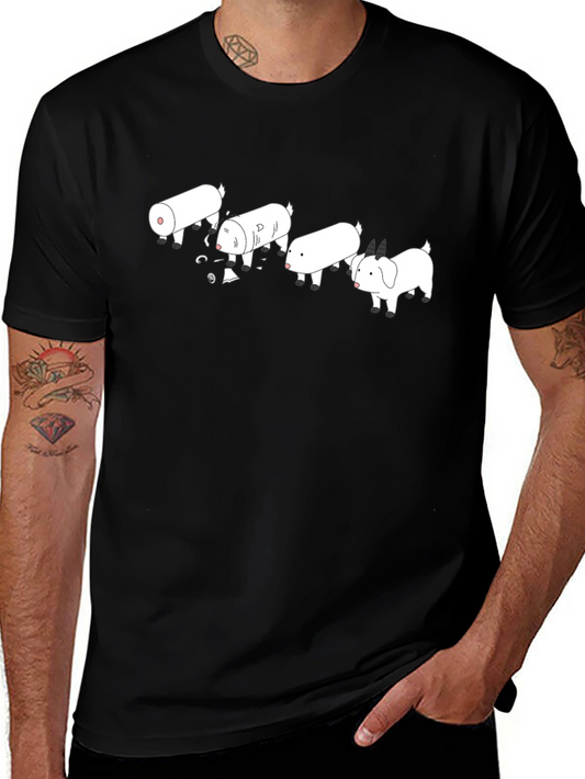 De-evolution Goat T-Shirt - Funny Farm Animal Tee