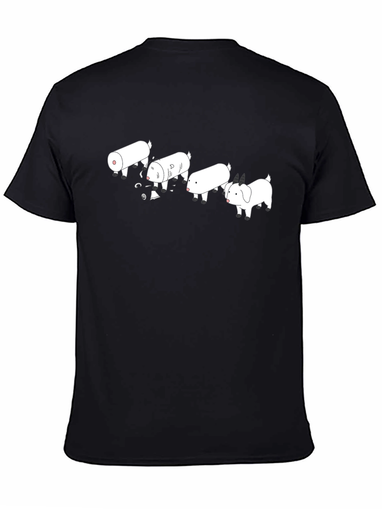 De-evolution Goat T-Shirt - Funny Farm Animal Tee