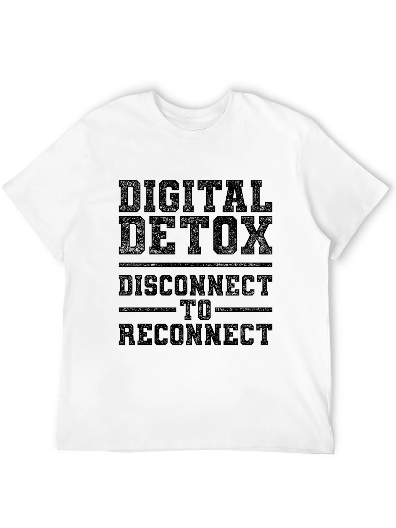 Digital Detox T-Shirt - Disconnect to Reconnect Tee