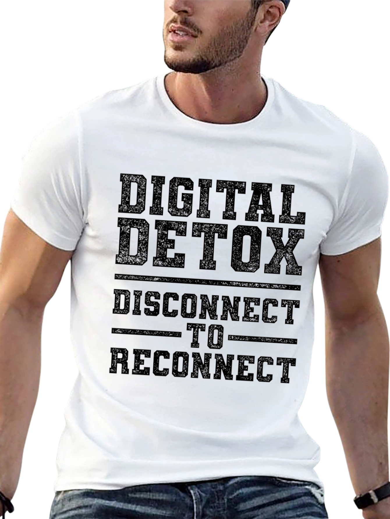Digital Detox T-Shirt - Disconnect to Reconnect Tee