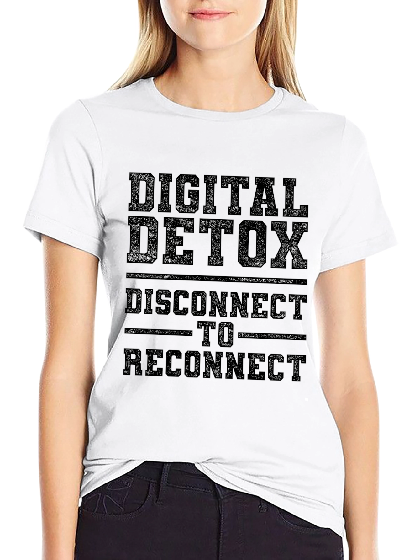 Digital Detox T-Shirt - Disconnect to Reconnect Tee