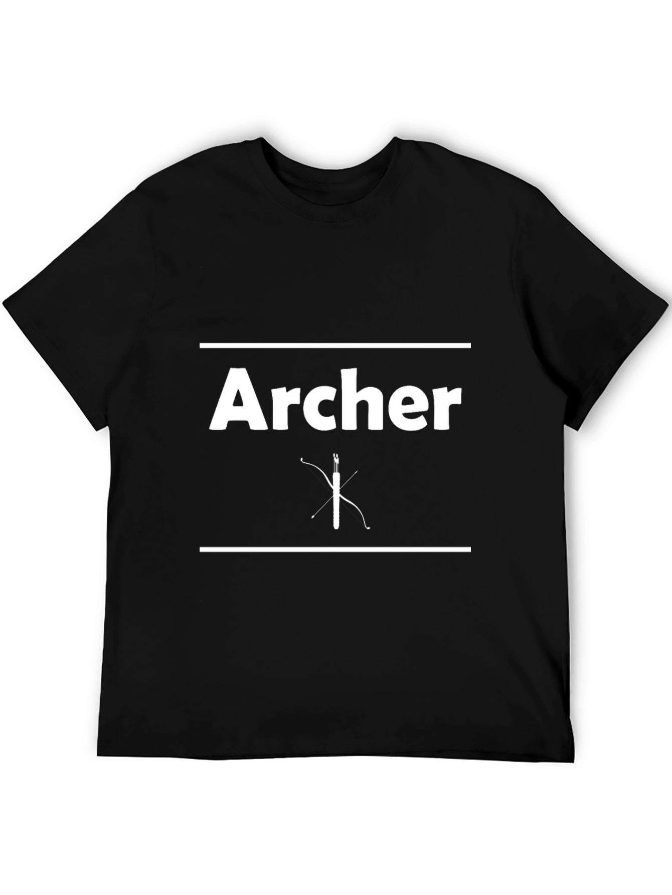 Archer Graphic Tee - Bow and Arrow Design