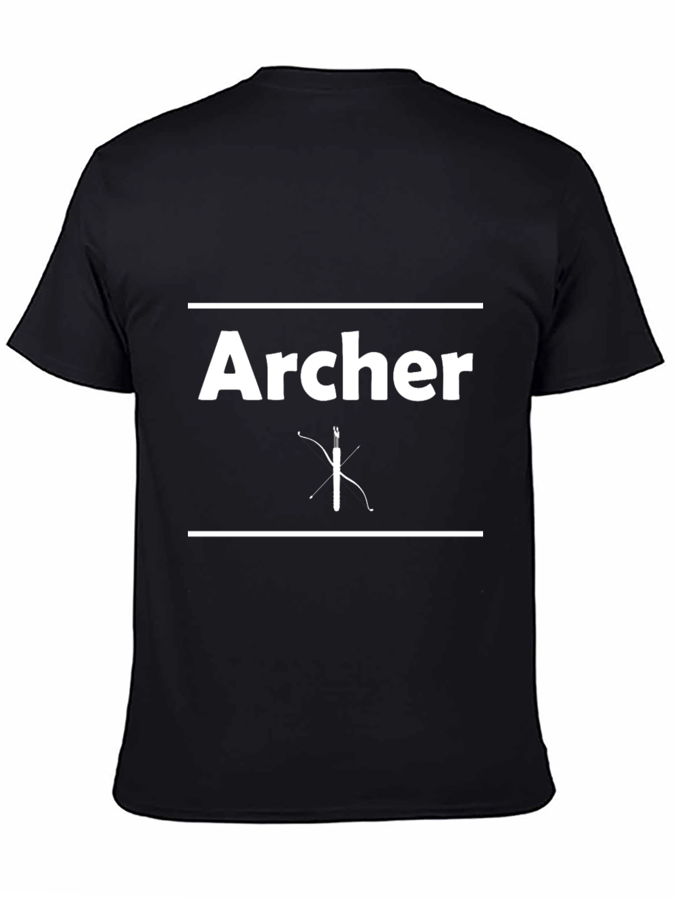 Archer Graphic Tee - Bow and Arrow Design