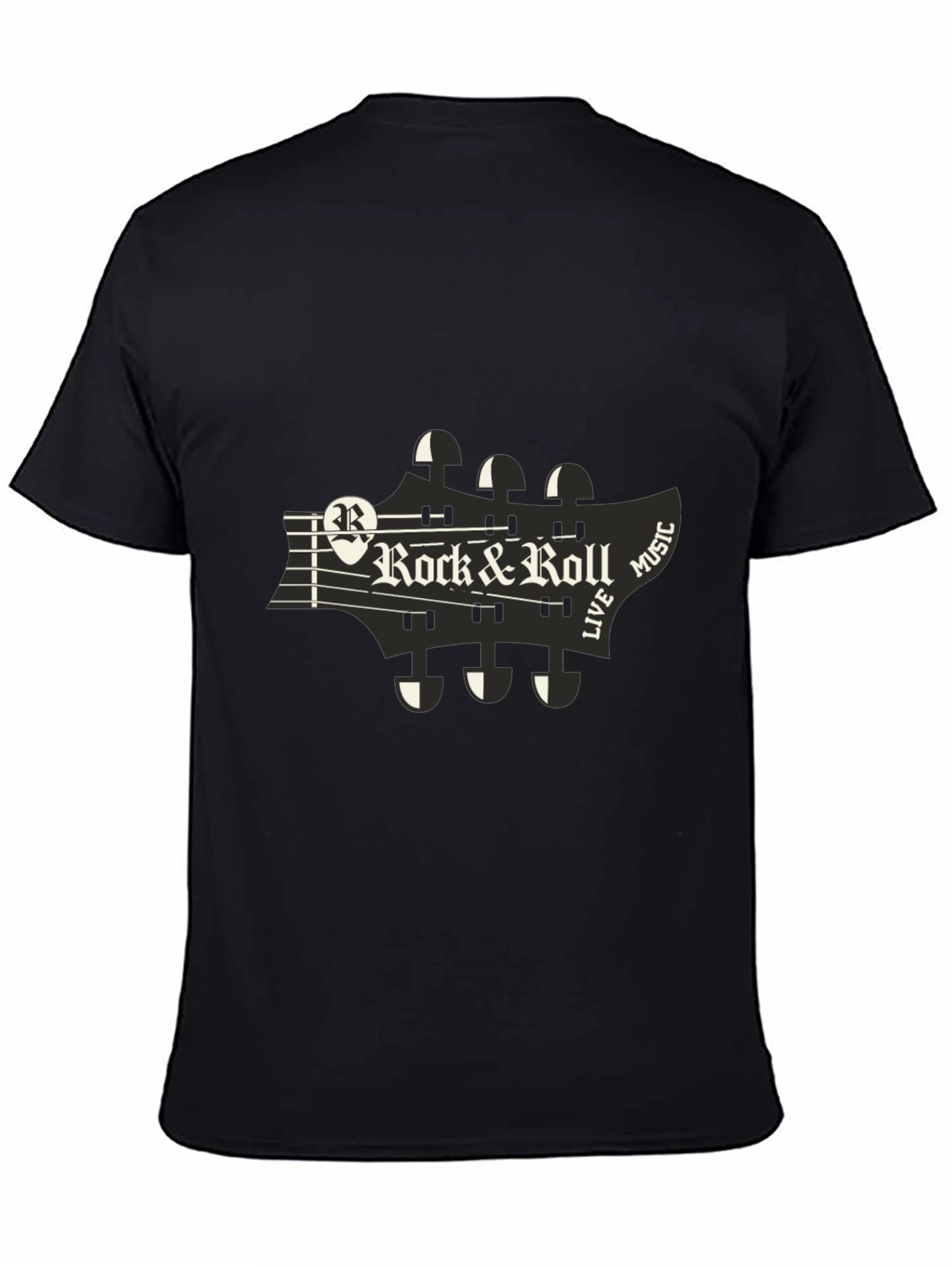 Rock & Roll Guitar Tee - Live Music T-Shirt