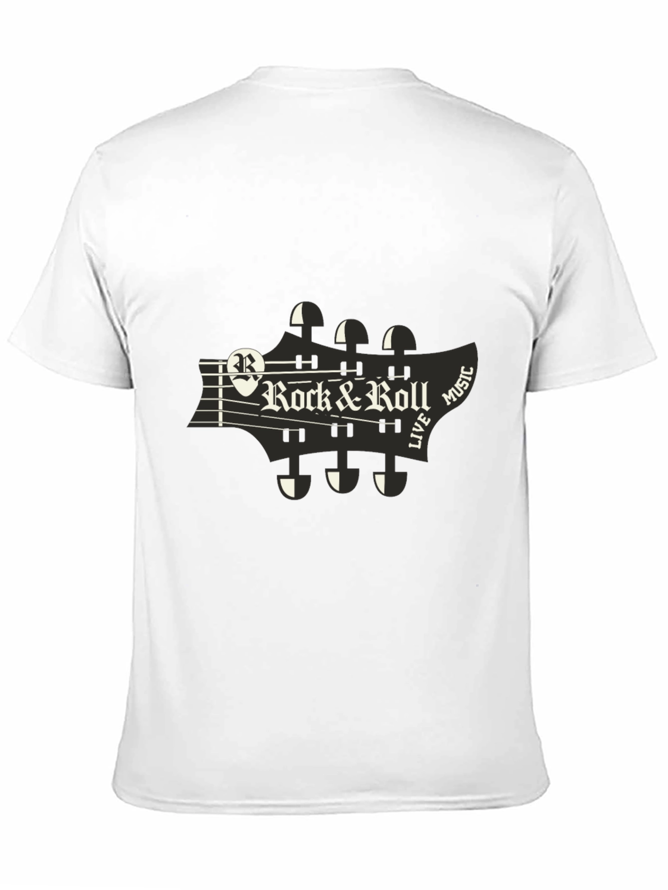 Rock & Roll Guitar Tee - Live Music T-Shirt