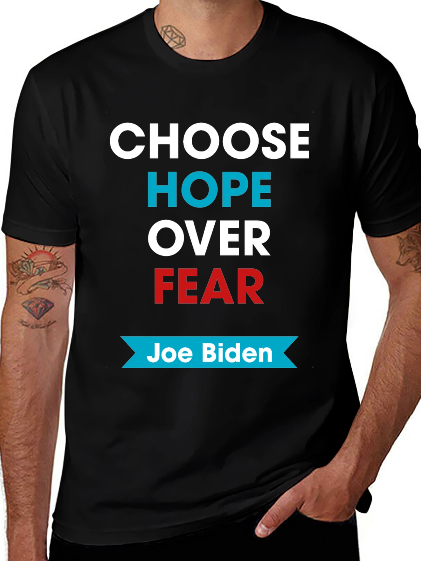 Choose Hope Over Fear Joe Biden T-Shirt