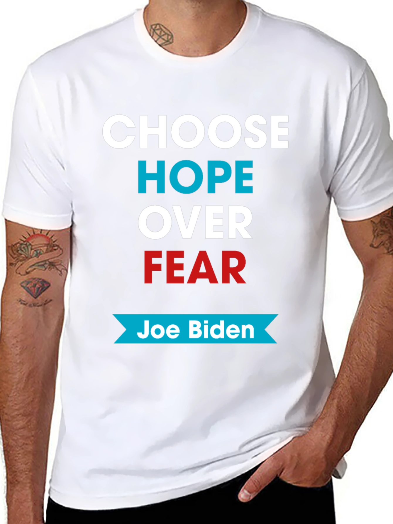 Choose Hope Over Fear Joe Biden T-Shirt