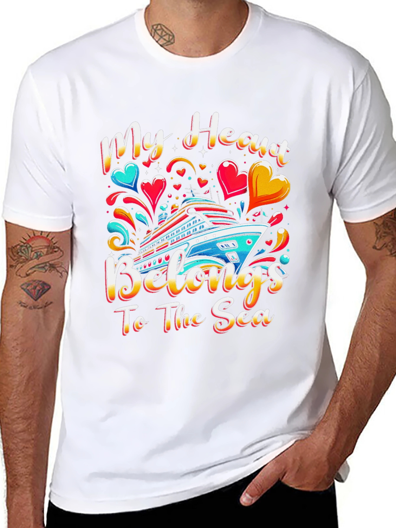 Cruise Lovers Heart T-Shirt