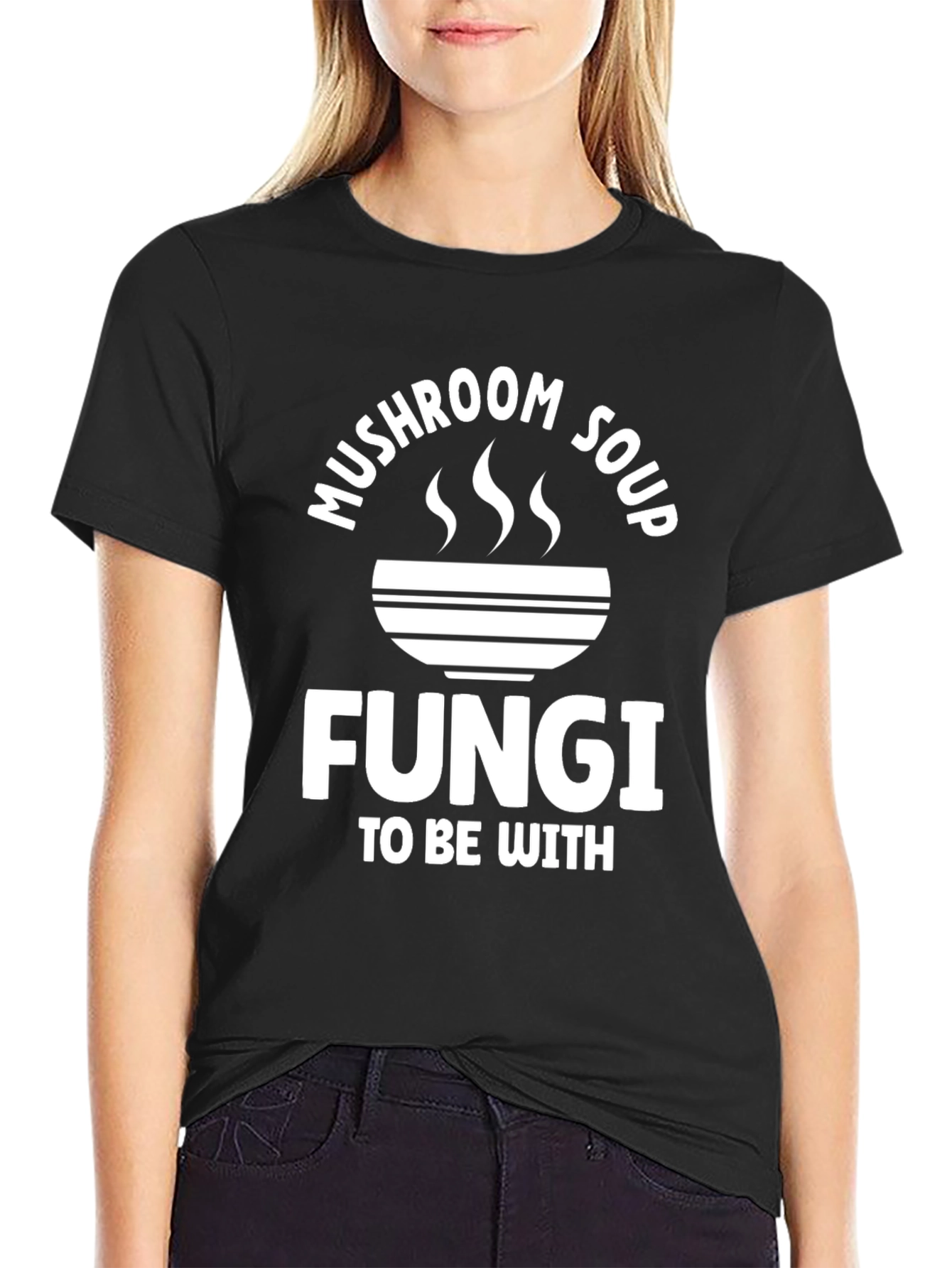 Mushroom Soup Fungi T-Shirt -  Funny Graphic Tee