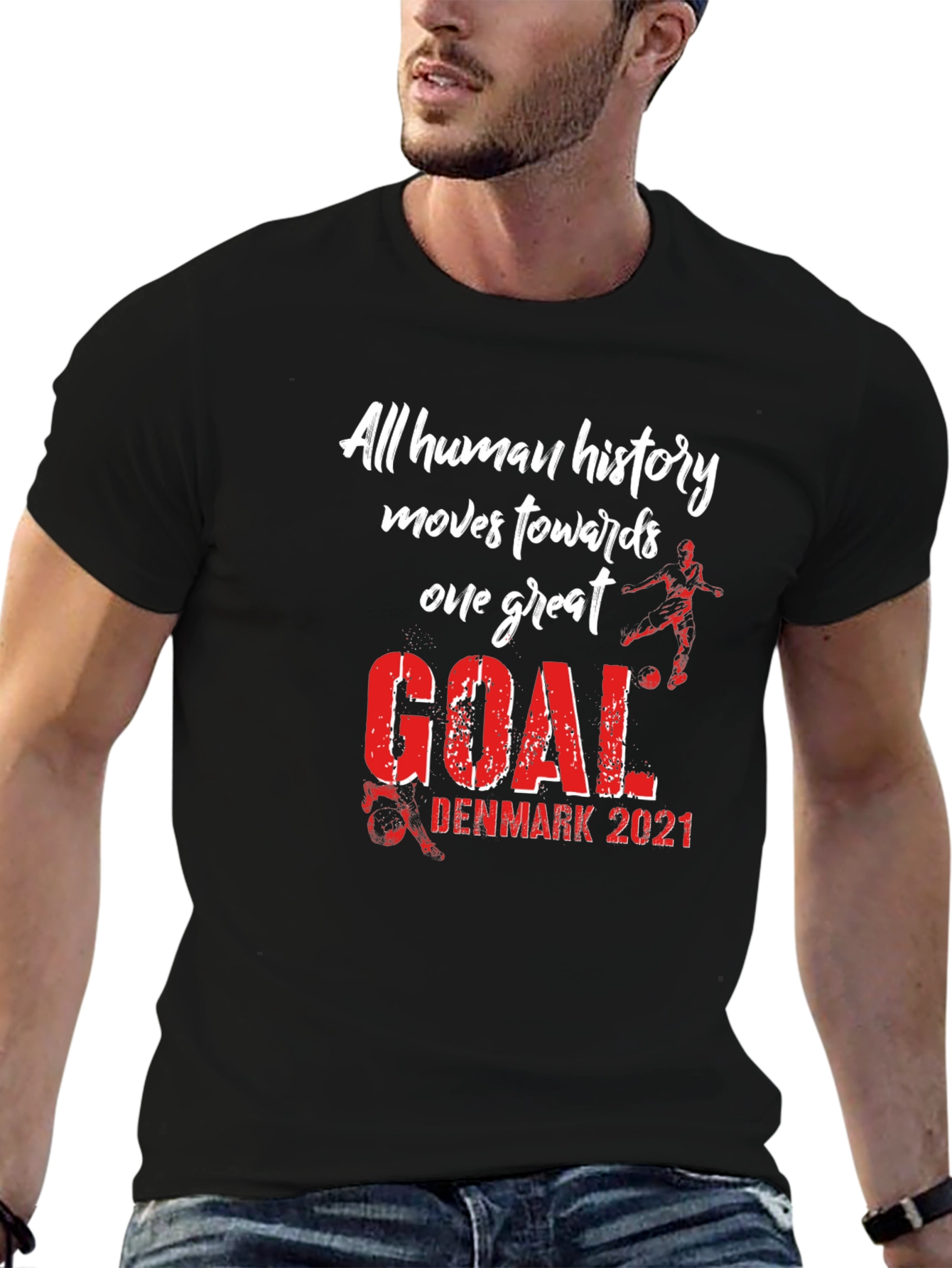 Denmark 2021 Goal T-Shirt