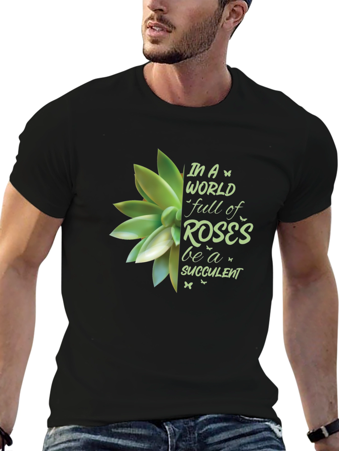 Be a Succulent T-Shirt - Unisex Soft Cotton Tee