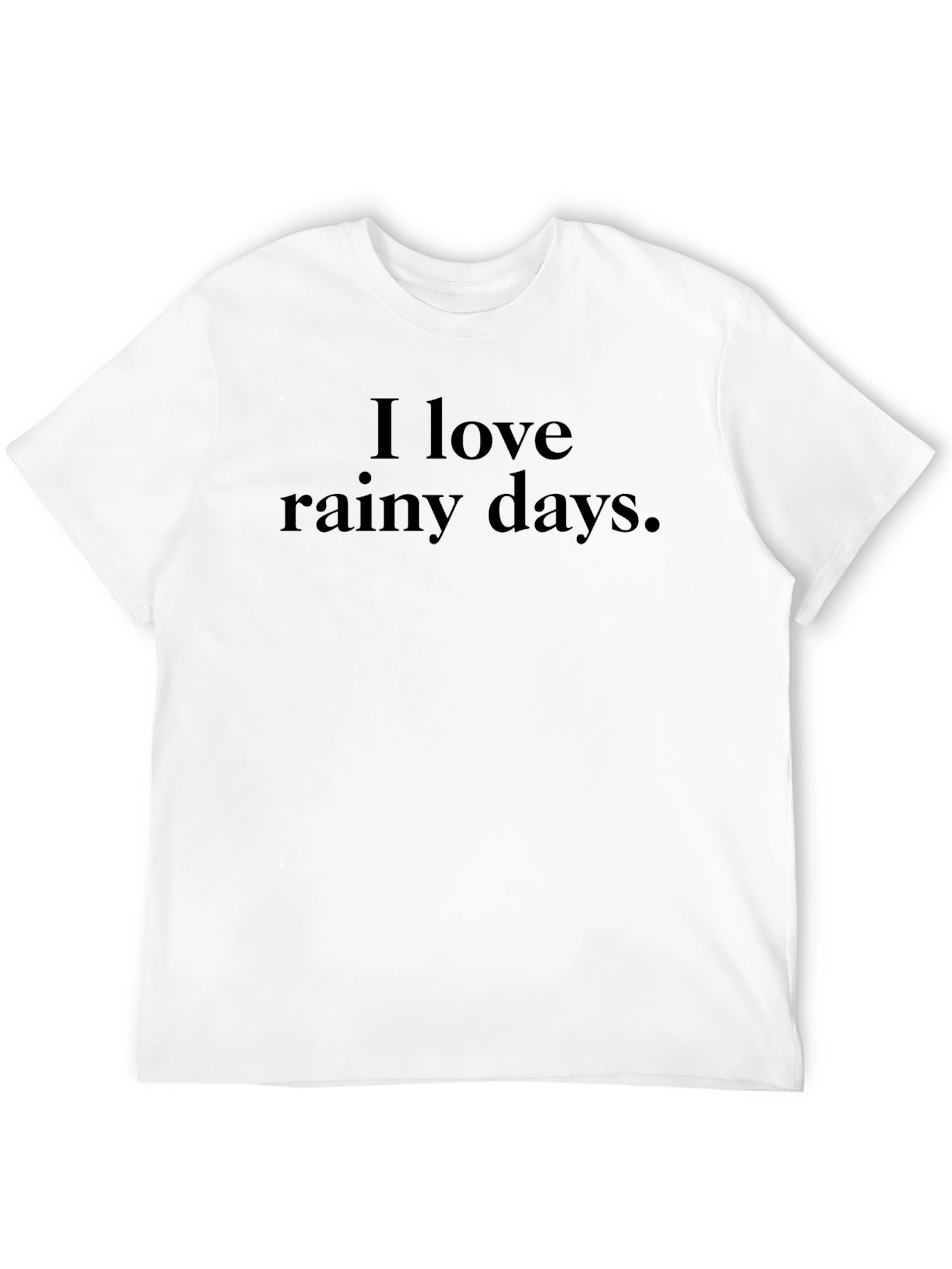 I Love Rainy Days Graphic T-Shirt