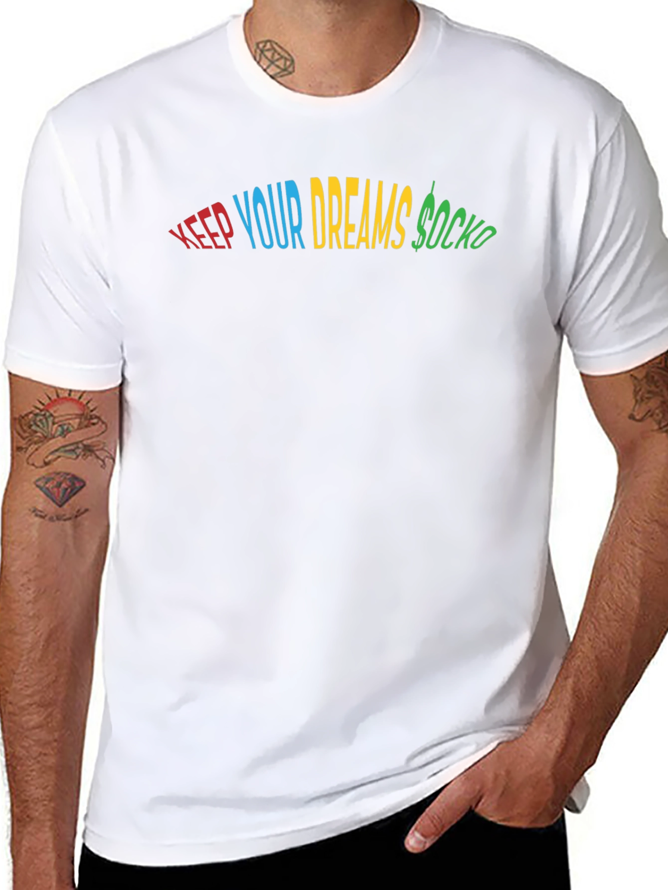 Keep Your Dreams $ocko Black T-Shirt