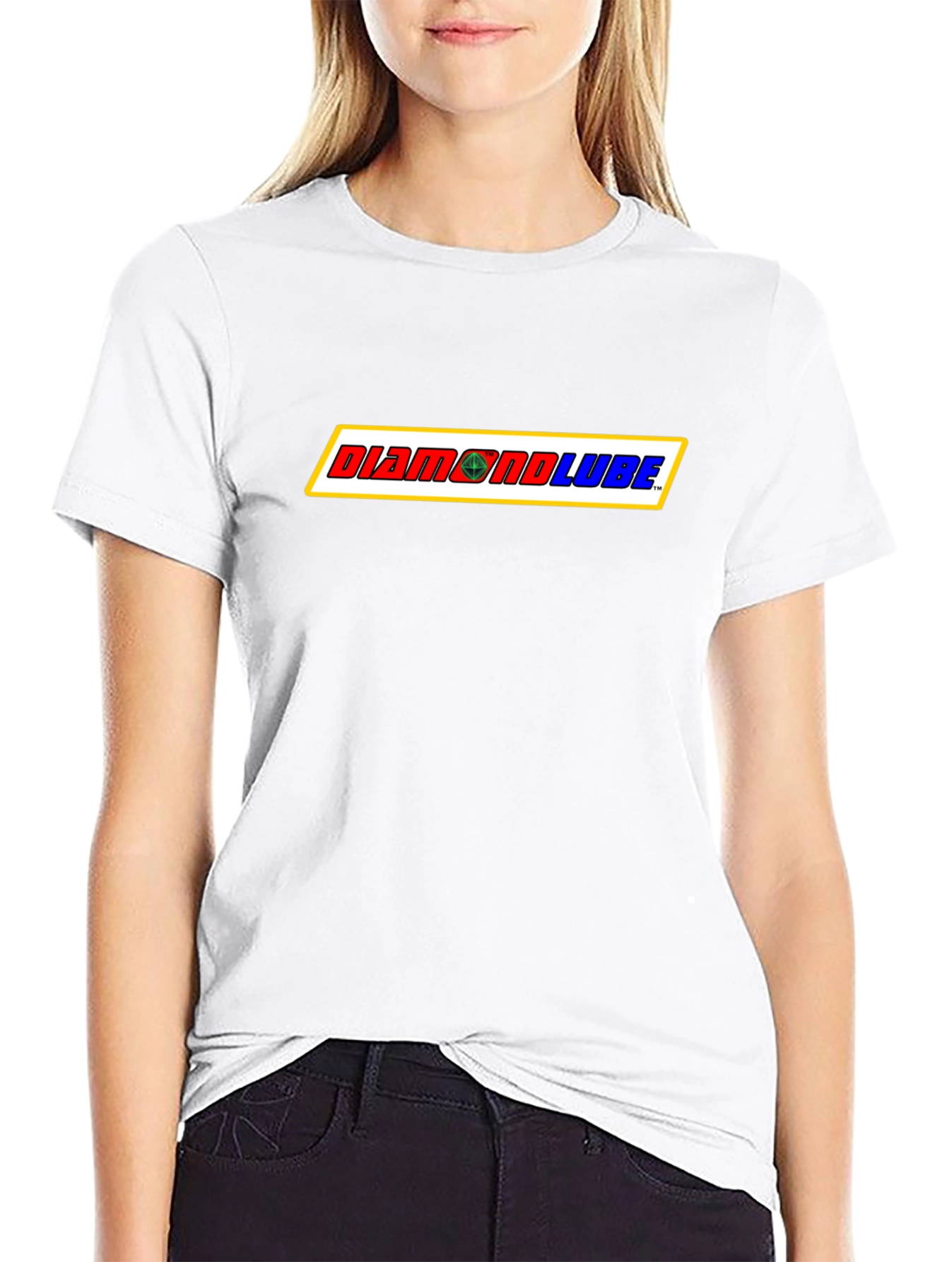 Diamond Lube Graphic Tee - Black Short Sleeve