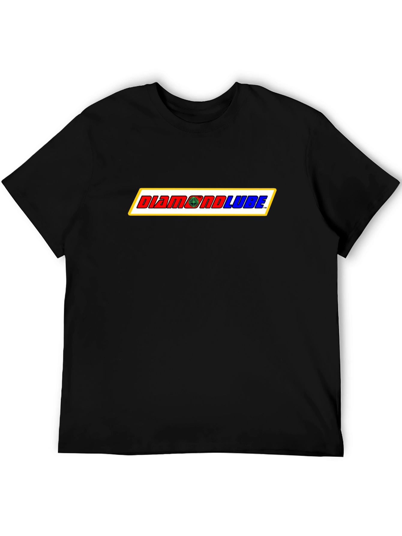 Diamond Lube Graphic Tee - Black Short Sleeve