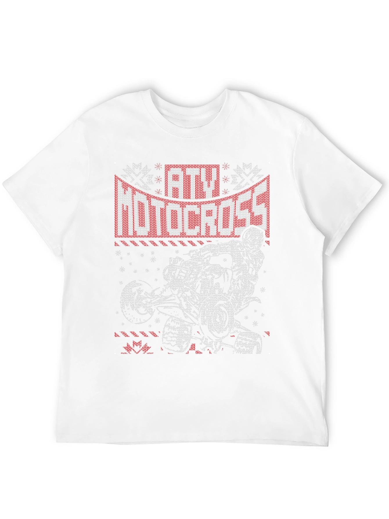 ATV Motocross Ugly Christmas Sweater T-Shirt