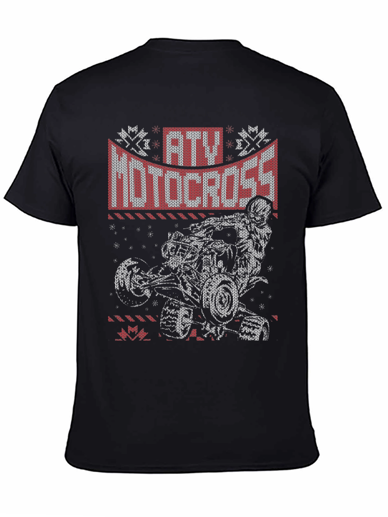 ATV Motocross Ugly Christmas Sweater T-Shirt