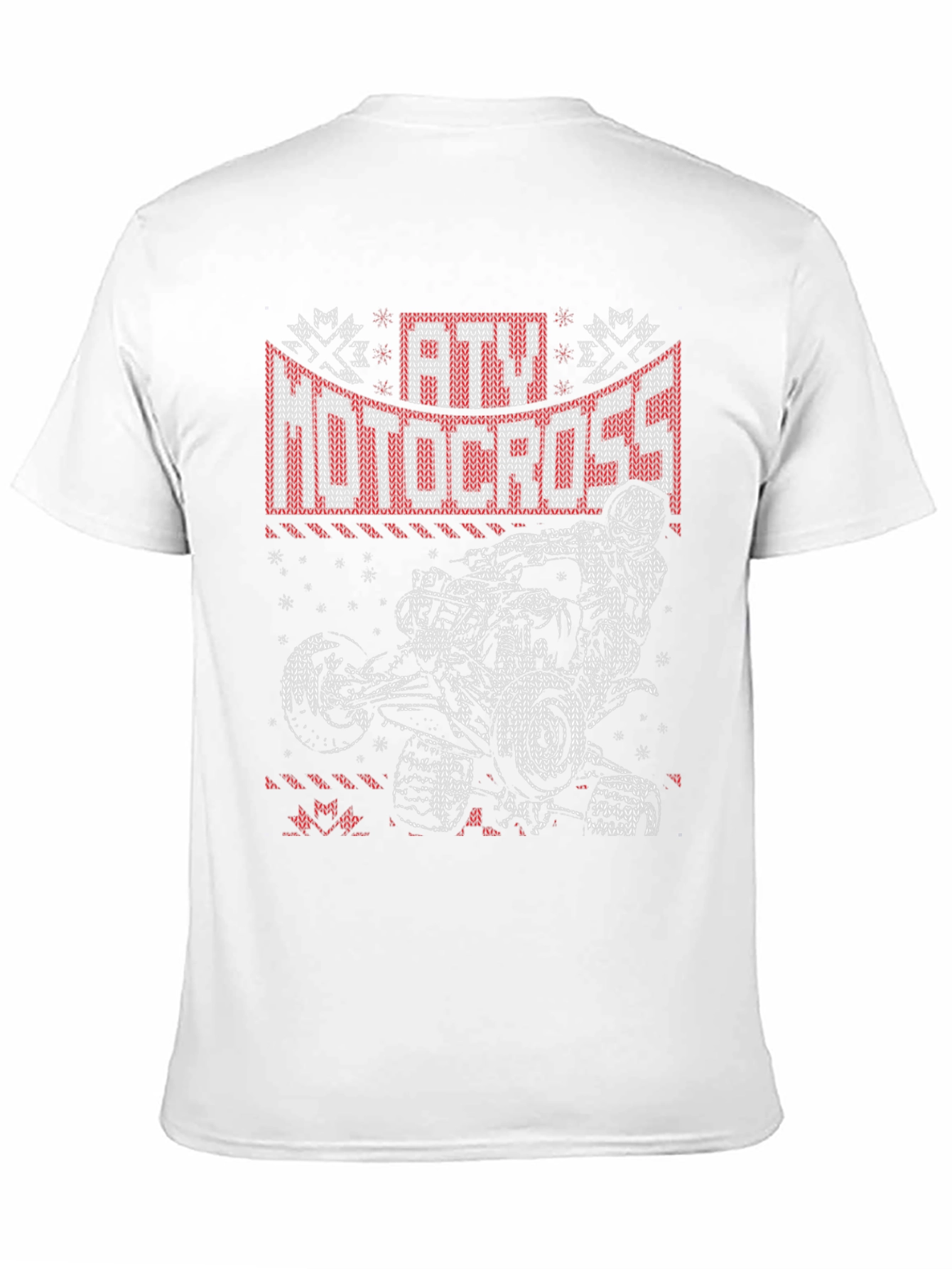 ATV Motocross Ugly Christmas Sweater T-Shirt