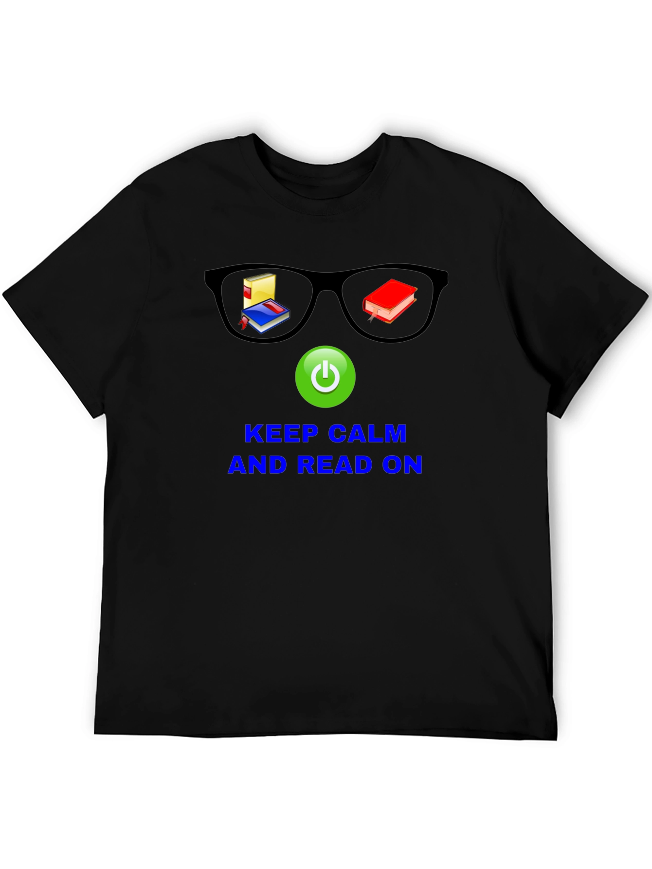 Keep Calm & Read On T-Shirt