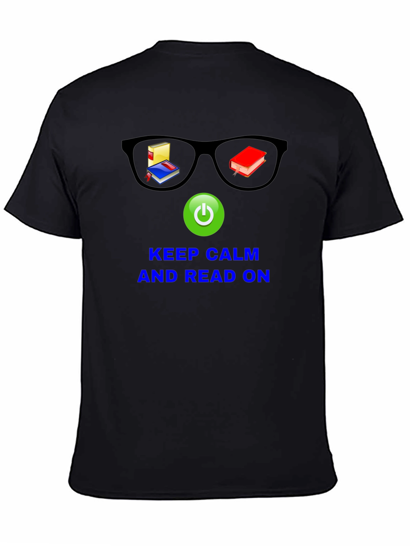 Keep Calm & Read On T-Shirt