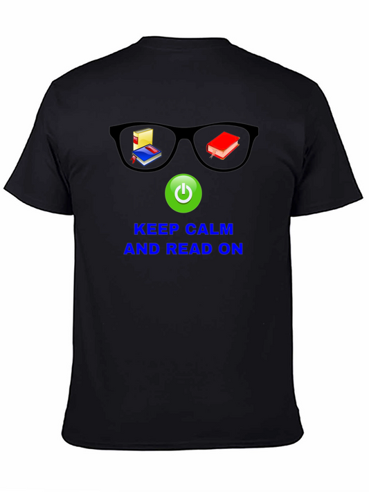 Keep Calm & Read On T-Shirt