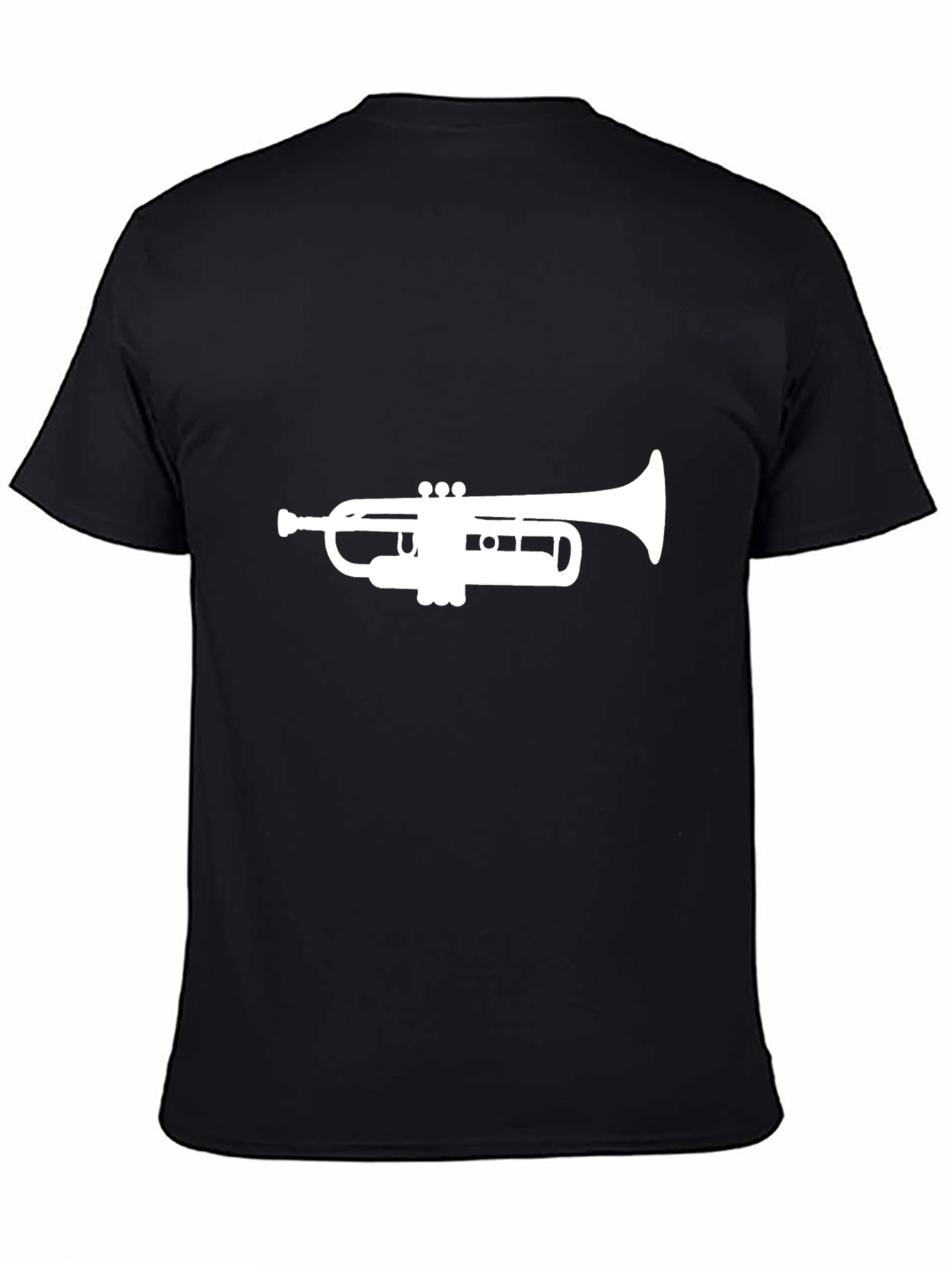 Trumpet Graphic Black T-Shirt