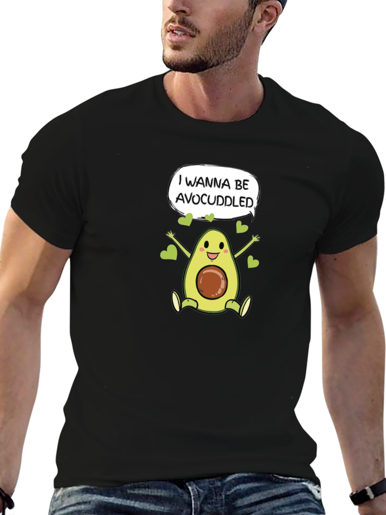 Avocuddled T-Shirt - Cute Avocado Graphic Tee