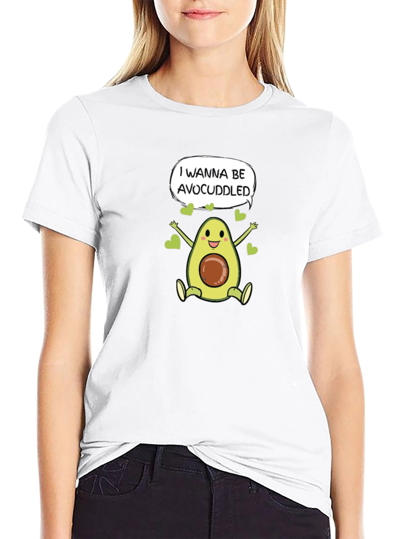 Avocuddled T-Shirt - Cute Avocado Graphic Tee