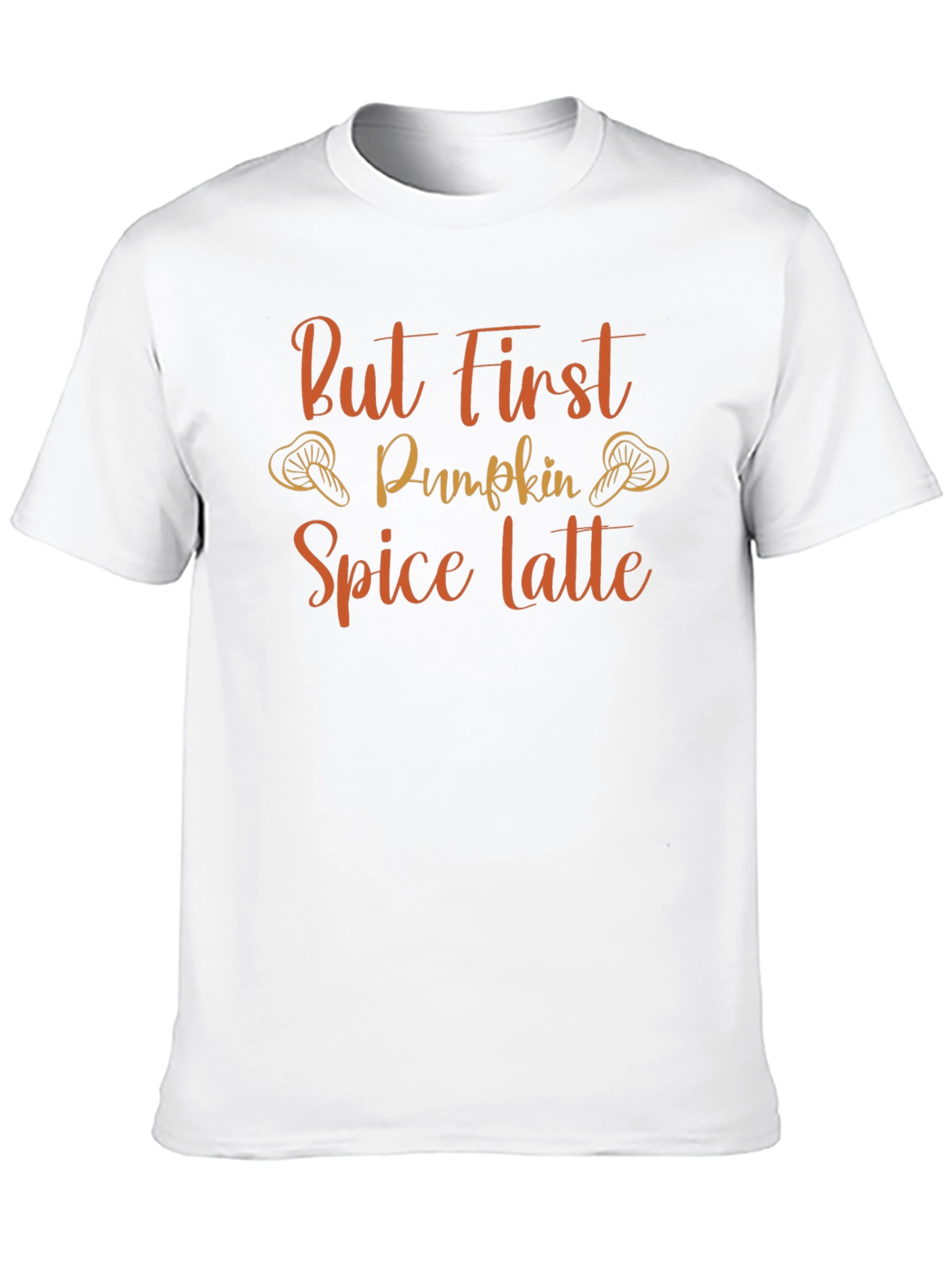 But First Pumpkin Spice Latte Black T-Shirt