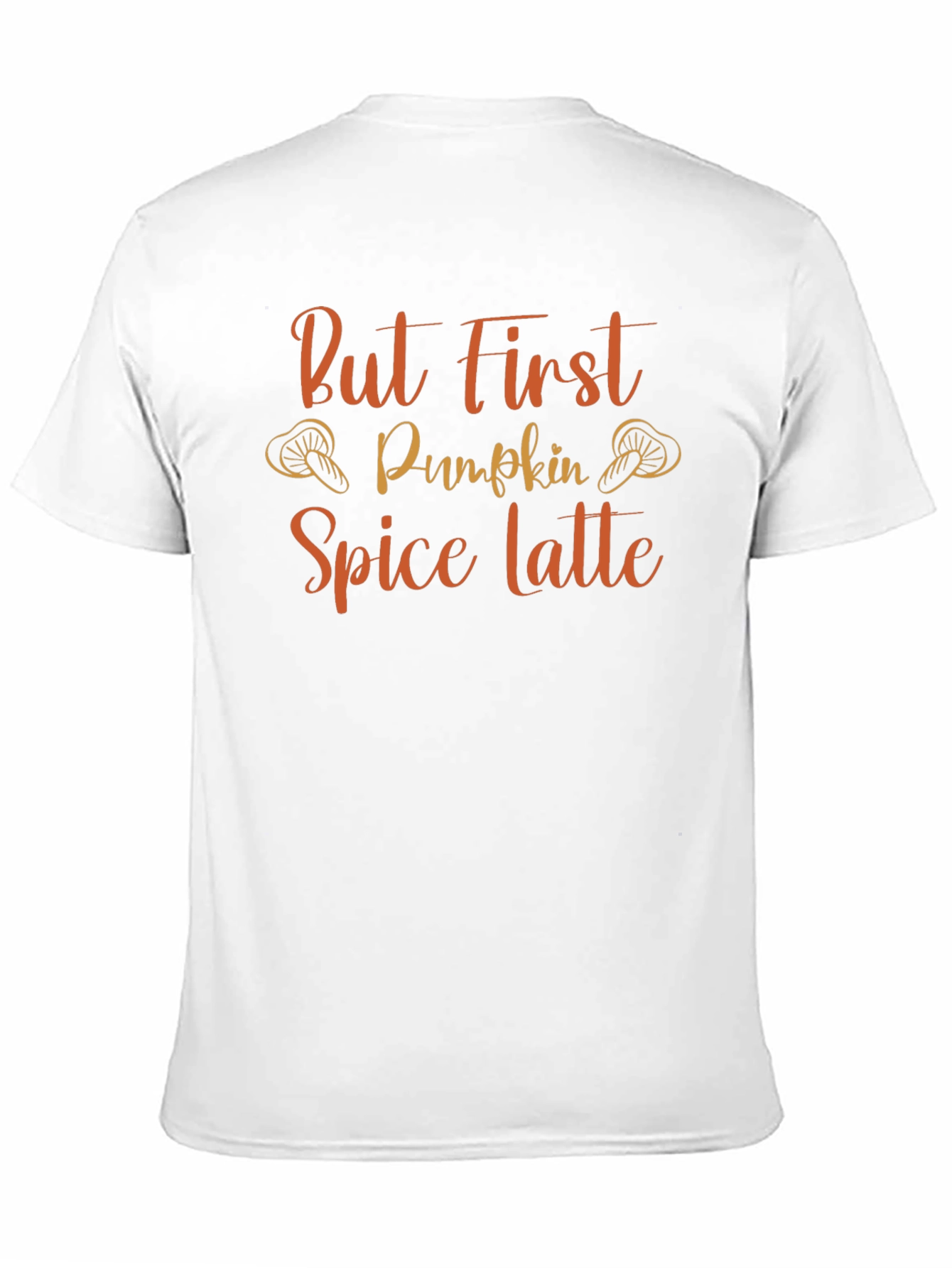 But First Pumpkin Spice Latte Black T-Shirt