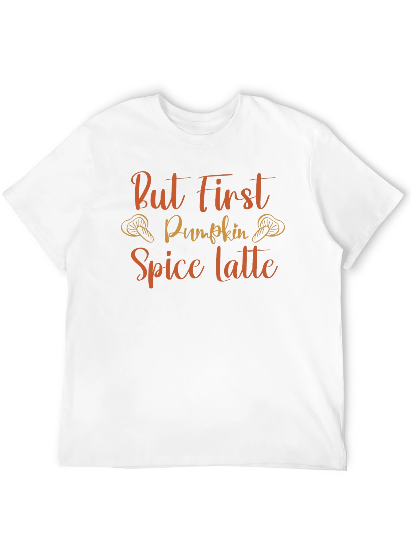 But First Pumpkin Spice Latte Black T-Shirt