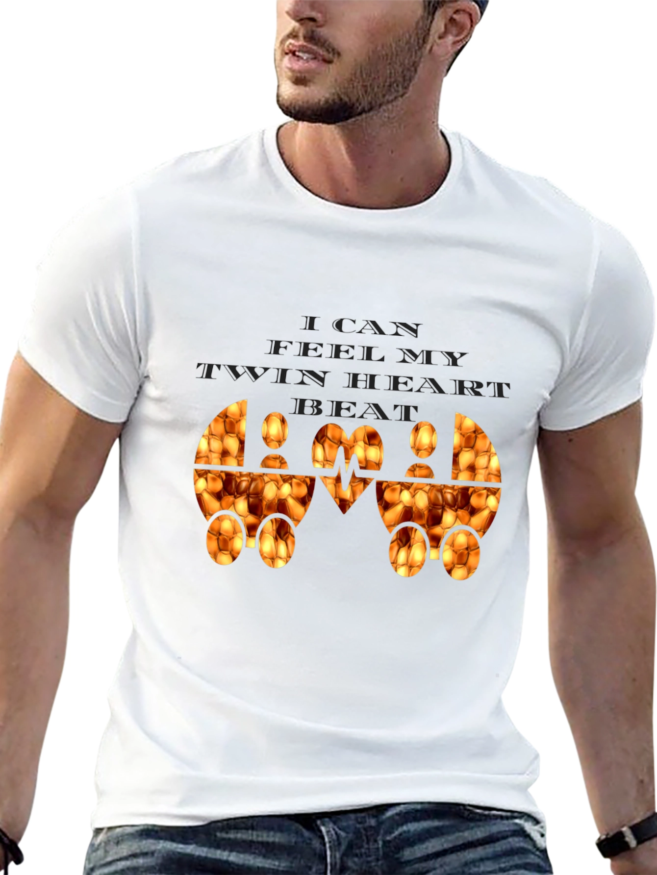 I Can Feel My Twin Heart Beat T-Shirt