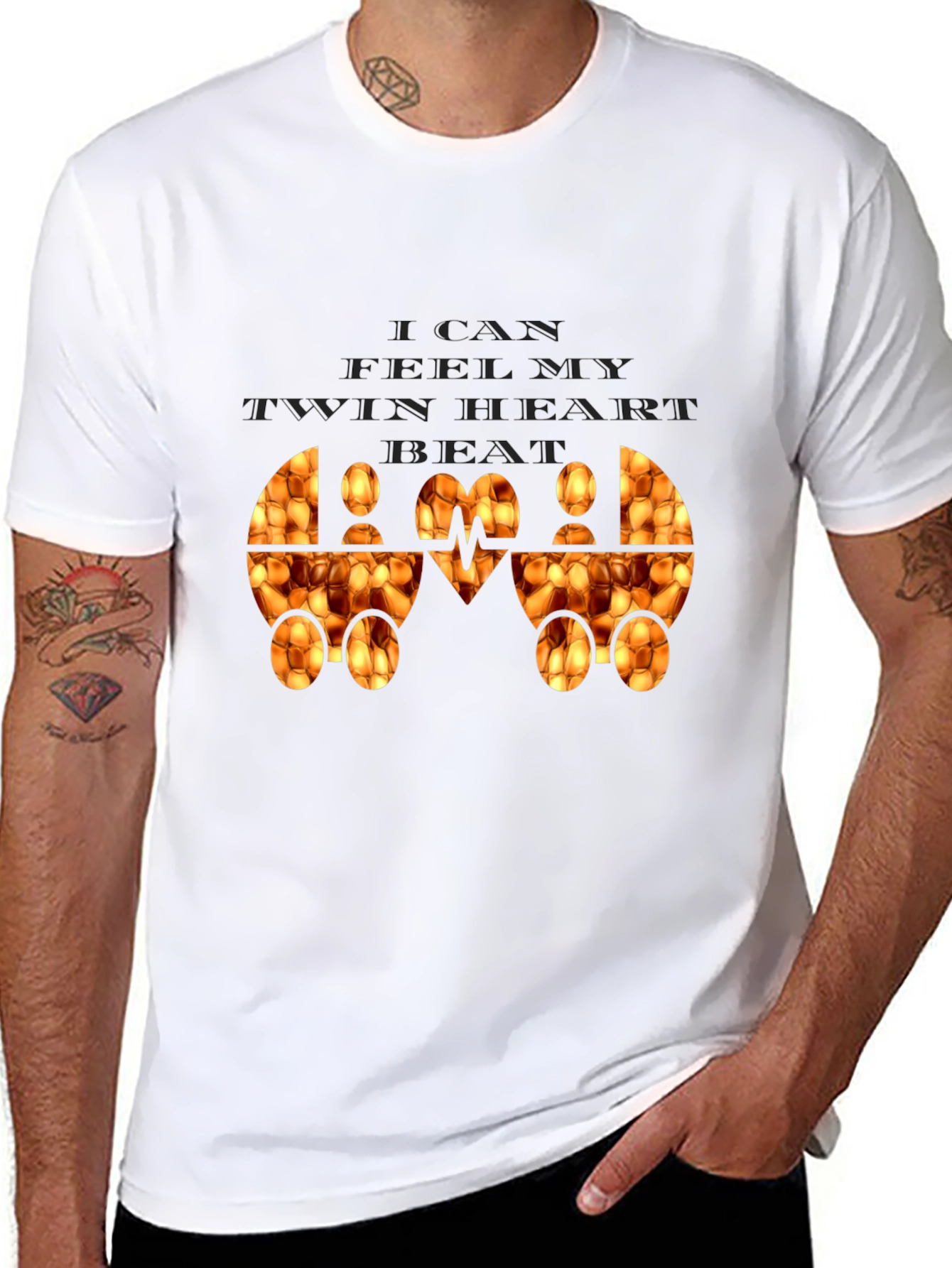 I Can Feel My Twin Heart Beat T-Shirt